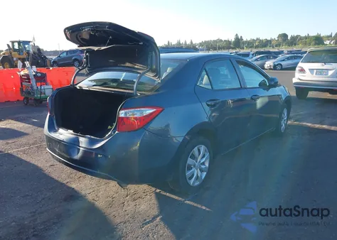 2015 Toyota Corolla Le из США, поврежденный, VIN 2T1BURHE0FC386144